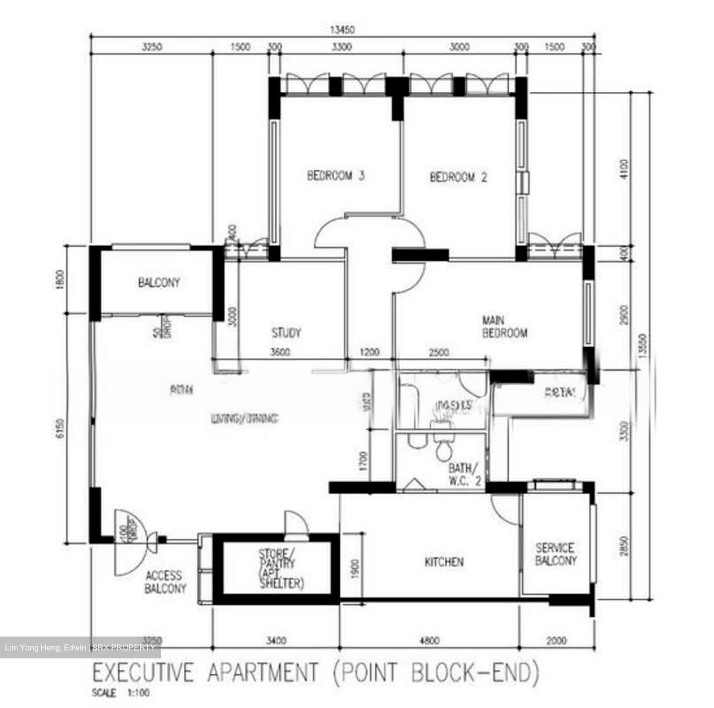 Blk 960 Hougang Avenue 9 (Hougang), HDB Executive #556419991